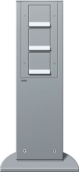 Gira 134126 E-Säule 3x SCHUKO SP 491 mm Gira Energiesäule F Alu