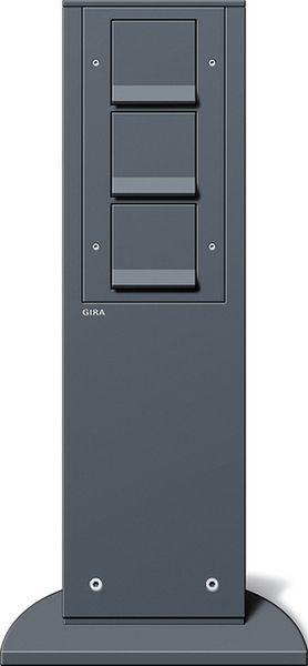 Gira 134128 E-Säule 3x SCHUKO SP 491 mm Gira Energiesäule Anthrazit