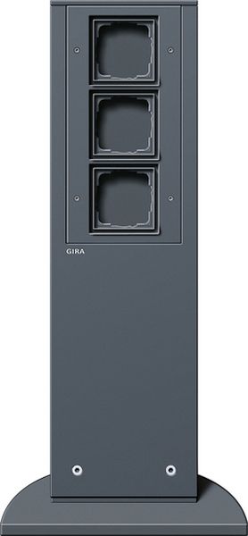 Gira 134528 E-Säule 3x Leereinheit 491 mm Gira Energiesäule Anthrazit