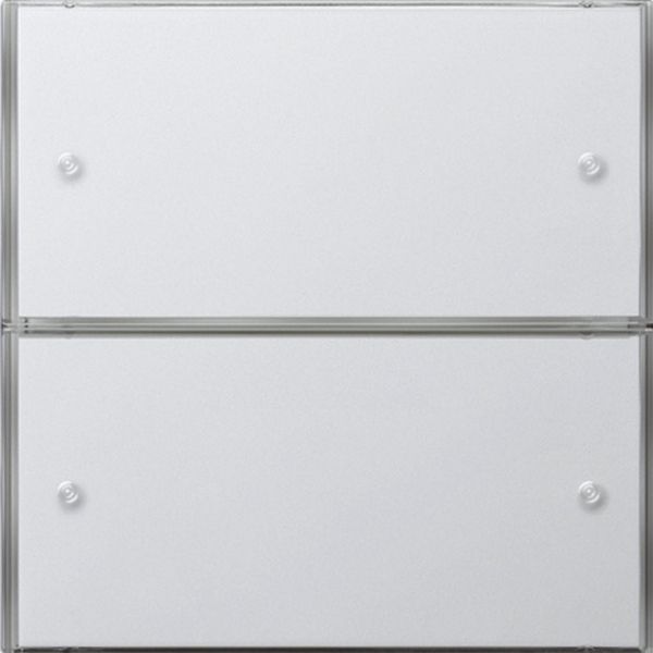 Gira 2032112 Tastsens.3 Komfort 2f KNX Flächenschalter Reinweiß