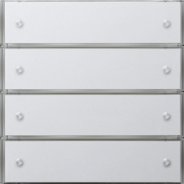 Gira 2034112 Tastsens.3 Komfort 4f KNX Flächenschalter Reinweiß