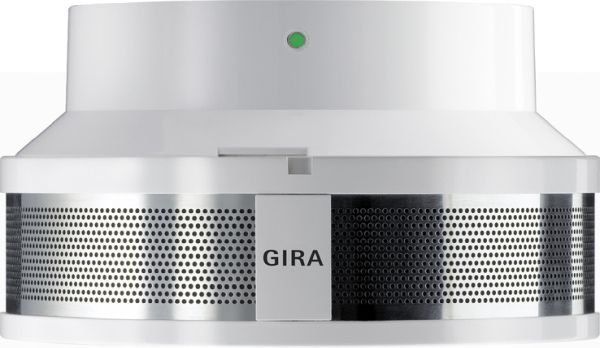 Gira 233702 RWM Dual Sockel 230 V Rauchwarnmelder Reinweiß