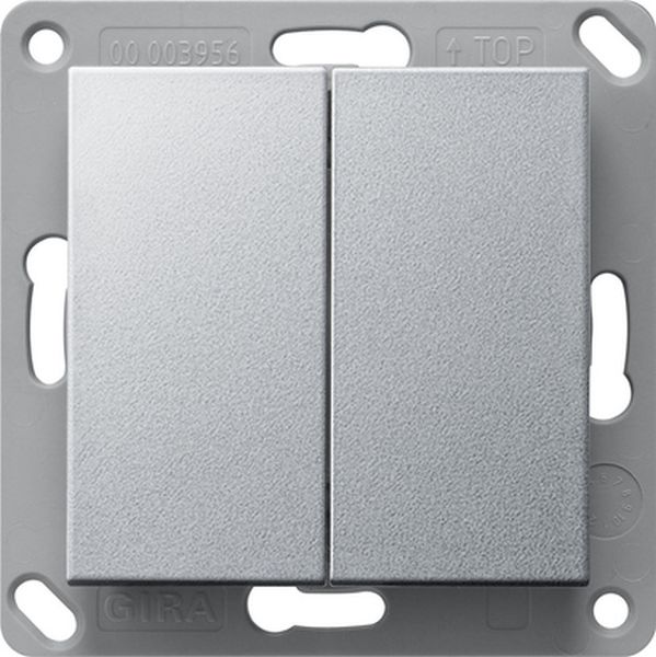 Gira 242226 EnOcean Funk Wandsender 2f System 55 F Alu