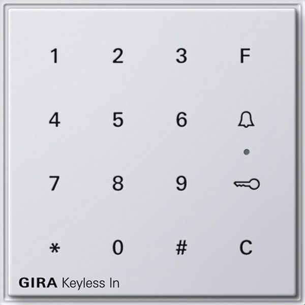 Gira 260566 Gira Keyless In Codetastatur Gira TX_44 (WG UP) Reinweiß