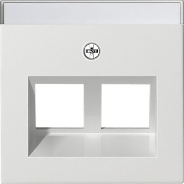Gira 264003 Abd. 30° + BSF f. Tragring MJ 2f System 55 Reinweiß