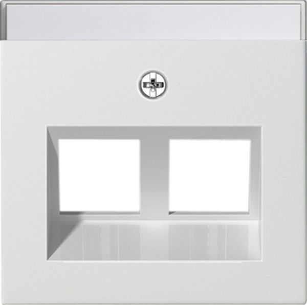 Gira 264027 Abd. 30° + BSF f. Tragring MJ 2f System 55 Reinweiß m
