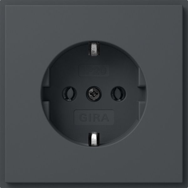 Gira 418867 SCHUKO-Steckd. (IP20) Gira TX_44 Anthrazit