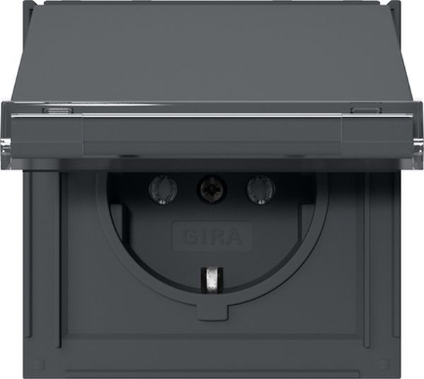 Gira 441067 SCHUKO-Steckd. KD + BSF Gira TX_44 Anthrazit
