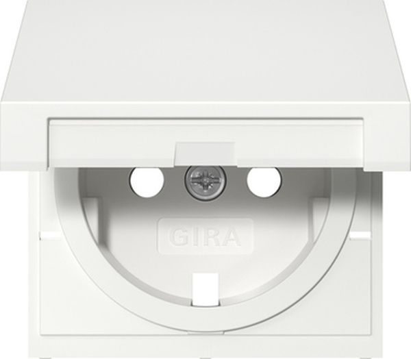 Gira 494203 Abd. SCHUKO-Steckd. KD + SP System 55 Reinweiß