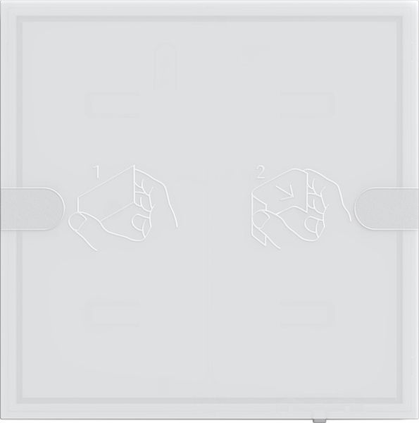 Gira 5001003 Tastsens.4.95 Komfort 1f OneKNX Weiß