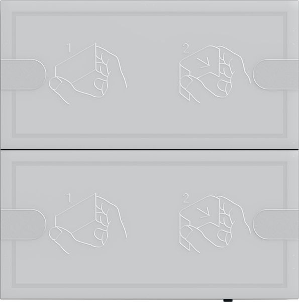 Gira 5002028 Tastsens.4.95 Komfort 2f OneKNX Anthrazit