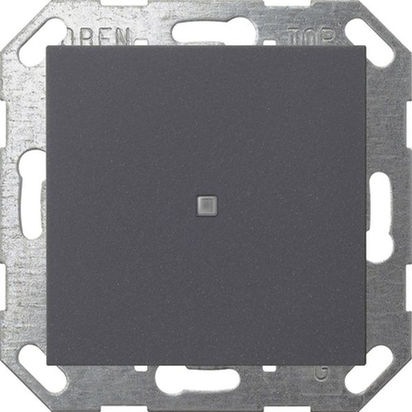 Gira 517128 Taster Wippe 1f OneKNX System 55 Anthrazit