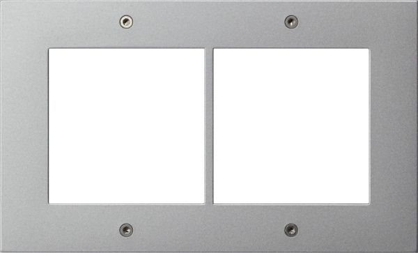 Gira 850265 Designrahmen 2f Türstation AP Gira TX_44 F Alu