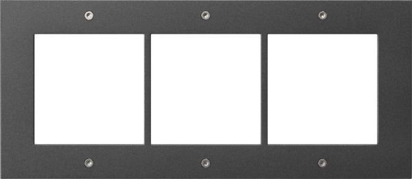 Gira 850367 Designrahmen 3f Türstation AP Gira TX_44 Anthrazit