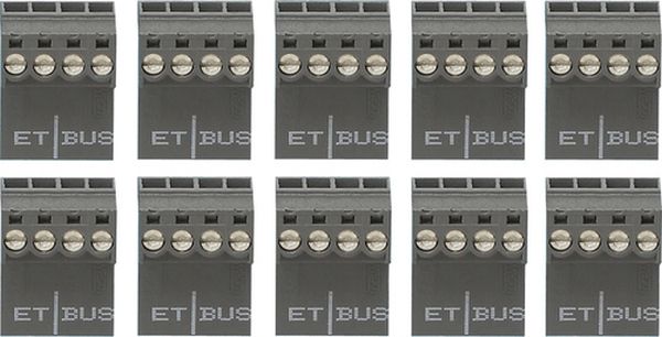 Gira 851800 Set Anschlusskl. 10 Stck. Wohnungsst.AP Türko