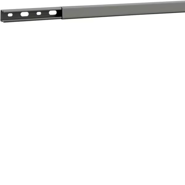 Hager B1501507030B Verdrahtungskanal ohne Seitenstanzung aus PVC BA6 15x15mm steingrau 2 Meter