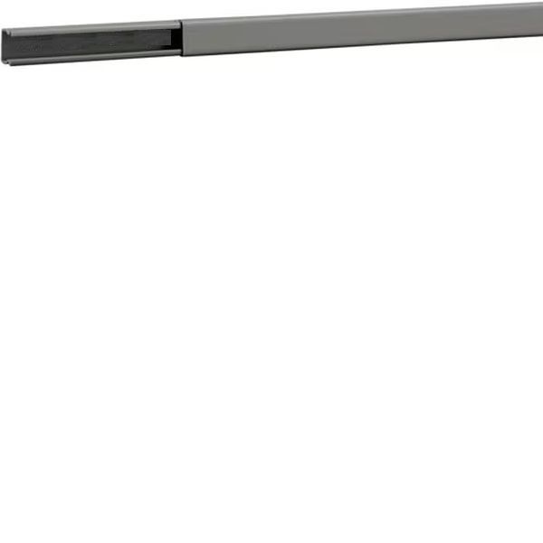 Hager B1501507030O Verdrahtungskanal ohne Boden-/Seitenstanzung aus PVC BA6 15x15mm steingrau 2 Meter
