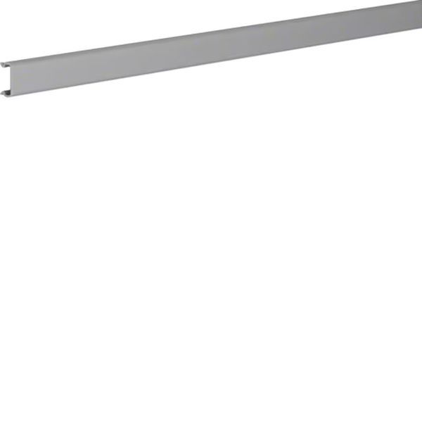 Hager B1501527030 Oberteil aus PVC zu Verdrahtungskanal BA6 15mm steingrau 2 Meter