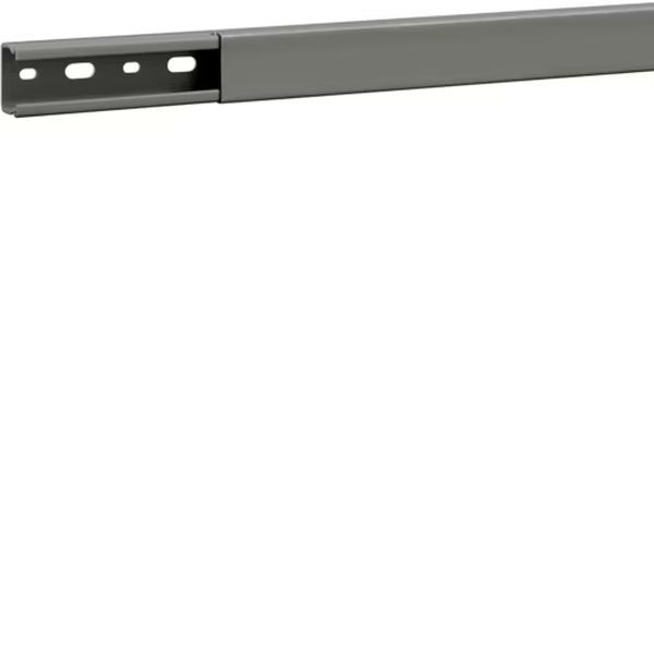 Hager B2002507030B Verdrahtungskanal ohne Seitenstanzung aus PVC BA6 20x25mm steingrau 2 Meter