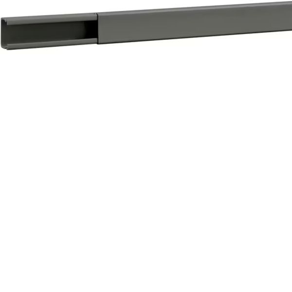 Hager B2002507030O Verdrahtungskanal ohne Boden-/Seitenstanzung aus PVC BA6 20x25mm steingrau 2 Meter