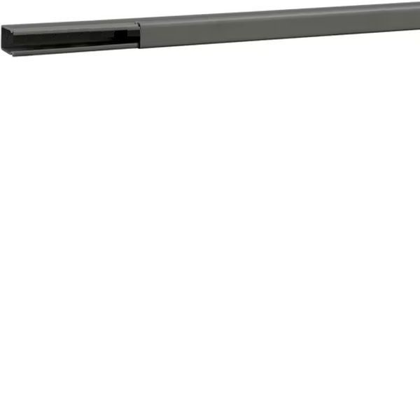 Hager B3001507030O Verdrahtungskanal ohne Boden-/Seitenstanzung aus PVC BA6 30x15mm steingrau 2 Meter