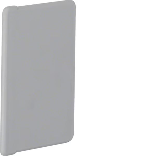 Hager B4006047030 Endstück aus PVC zu Verdrahtungskanal BA6 40x60mm steingrau