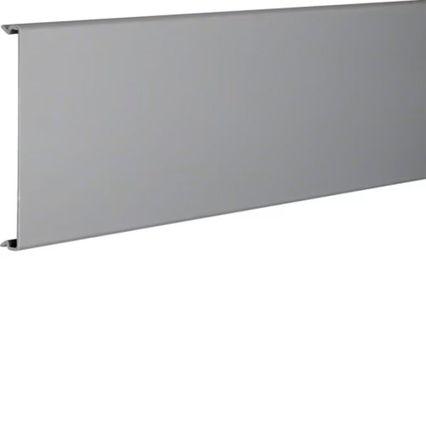 Hager B4012027030 Oberteil aus PVC zu Verdrahtungskanal BA6 120mm steingrau 2 Meter