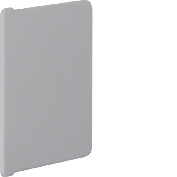Hager B6008047030 Endstück aus PVC zu Verdrahtungskanal BA6 60x80mm steingrau