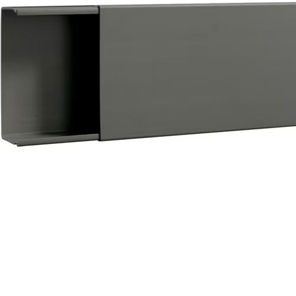 Hager B6015007030O Verdrahtungskanal ohne Boden-/Seitenstanzung aus PVC BA6 60x150mm steingrau 2 Meter