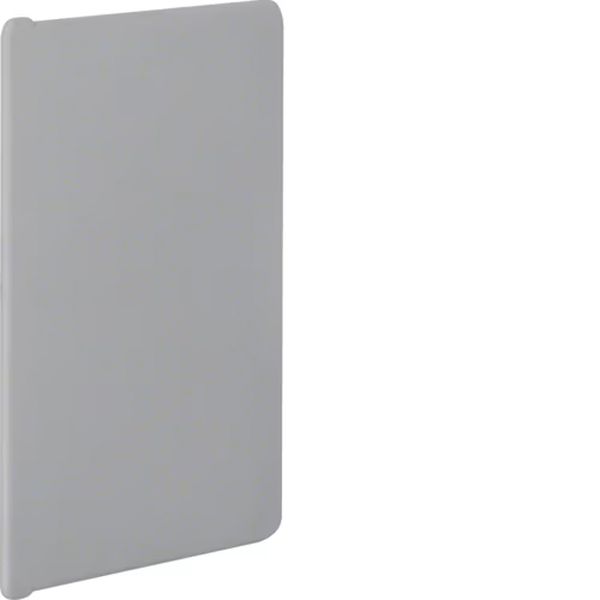 Hager B8012047030 Endstück aus PVC zu Verdrahtungskanal BA6 80x120mm steingrau