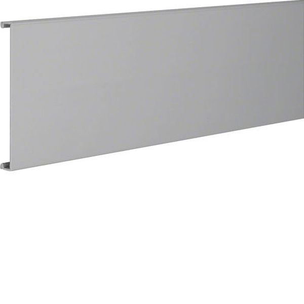 Hager BA71202 Verdrahtungskanal-Oberteil aus PVC zu BA7 Breite 120mm steingrau 2 Meter