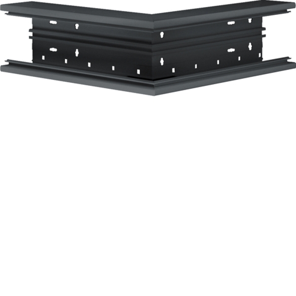 Hager BR6510039011 Außeneck aus Grundprofil zu BR 68x100mm Oberteil 80mm graphitschwarz