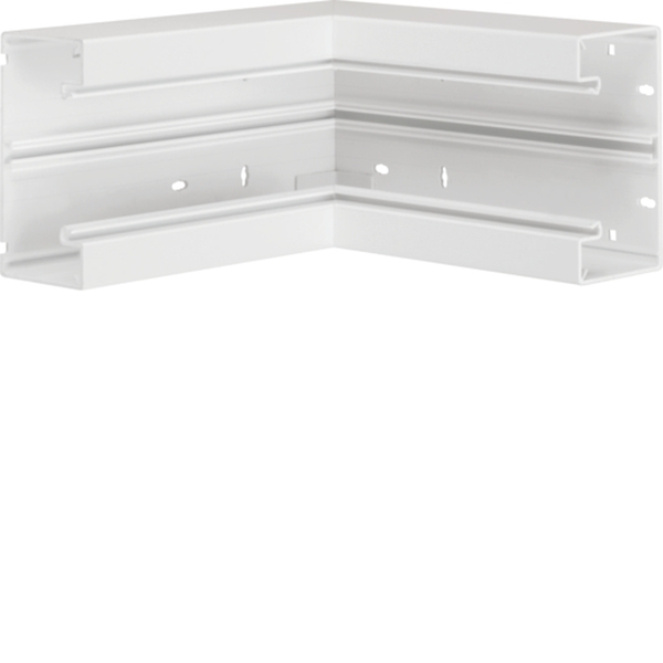 Hager BR6513049016 Inneneck aus Grundprofil zu BR 68x130mm Oberteil 80mm verkehrsweiß