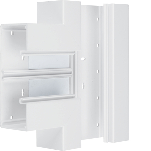 Hager BR6517089016 T-Stück aus Grundprofil zu BR 68x170mm Oberteil 80mm verkehrsweiß