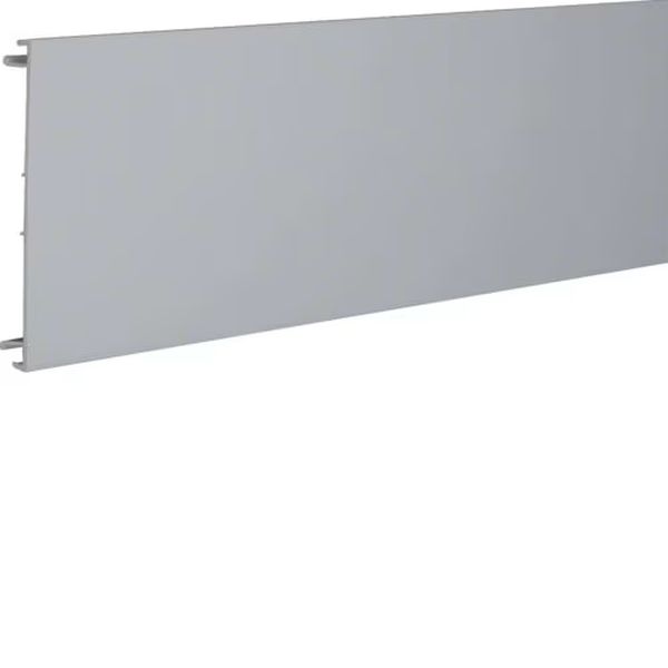 Hager BR7017027030 Brüstungskanal-Oberteil zu BR mit Oberteil 120mm aus PVC steingrau 2 Meter
