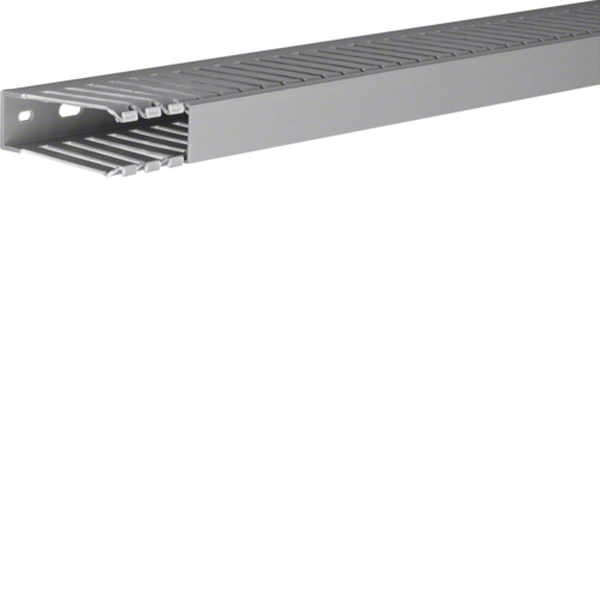 Hager DNG7502507030B Verdrahtungskanal aus PVC DNG 75x25mm steingrau 2 Meter
