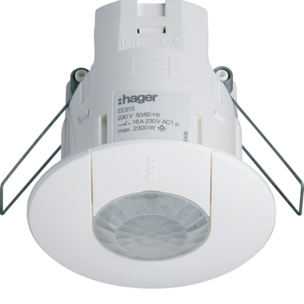 Hager EE815 Präsenzmelder Einbau 360° On/Off