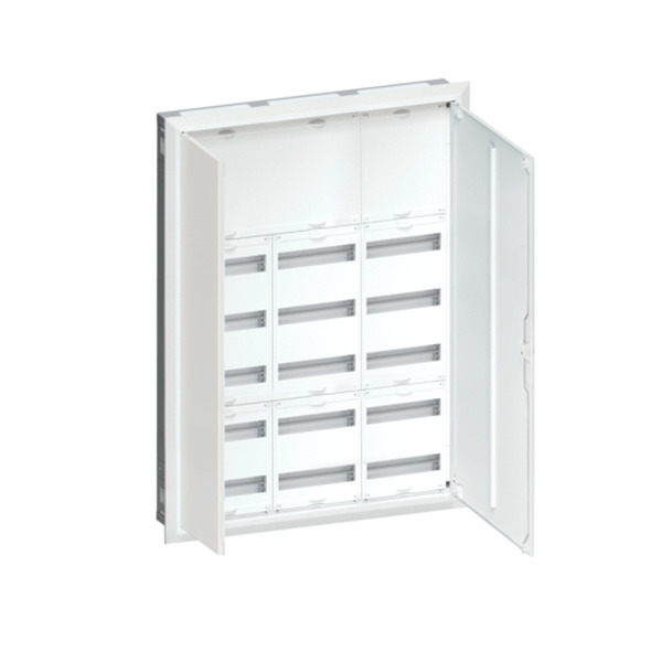 Hager FWU73N Feldverteiler UP 180PLE mit Abdeckung 150mm IP30 SKII Nische 1107x815x115mm