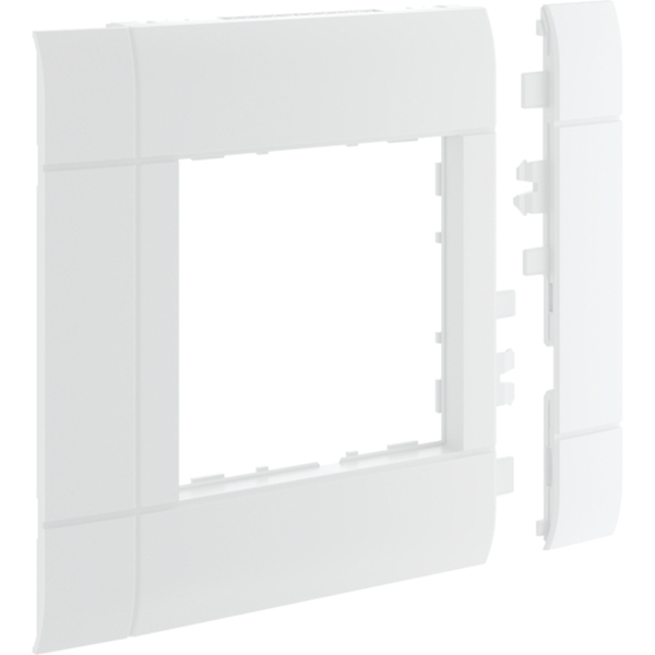Hager GR1000A9016 Rahmenblende 55 modular BRH Oberteil 100 halogenfrei verkehrsweiß