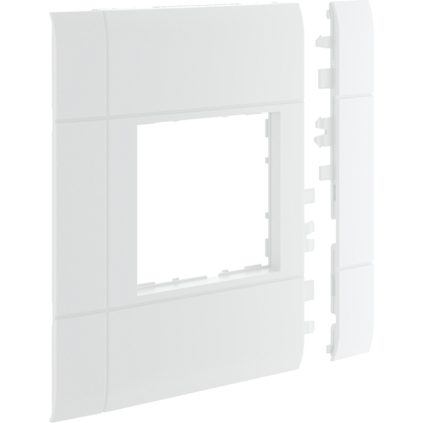 Hager GR1200B9016 Rahmenblende 50 modular BRH/A/S Oberteil 120 halogenfrei verkehrsweiß