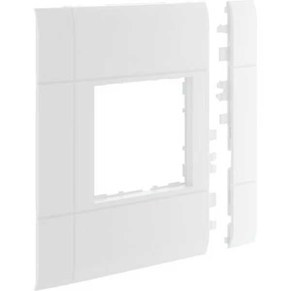 Hager GR1200KB9010 Rahmenblende modular BR ZS 50 Oberteil 120 halogenfrei reinweiß