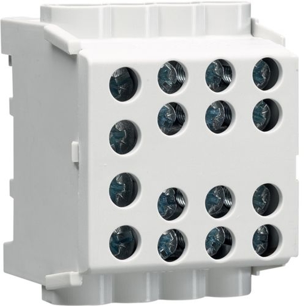 Hager KH35L8 Hauptleitungsabzweigklemme 1polig 2x35mm²-6x25mm² IP20 Farbe: Grau
