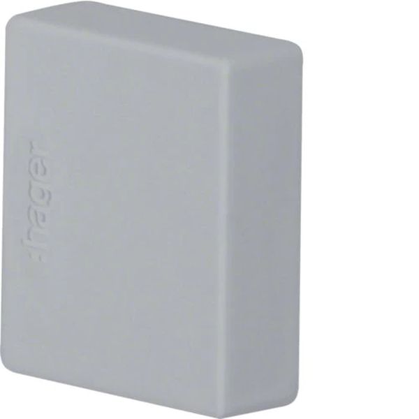 Hager LF2002067030 Endstück schnittkaschierend halogenfrei zu LF/LFH 20x 20mm steingrau