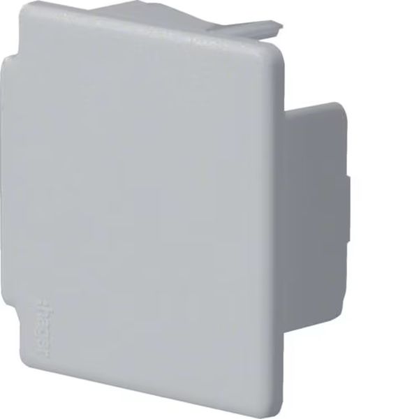 Hager LF4004067035 Endstück halogenfrei zu Leitungsführungskanal LF 40x40mm lichtgrau