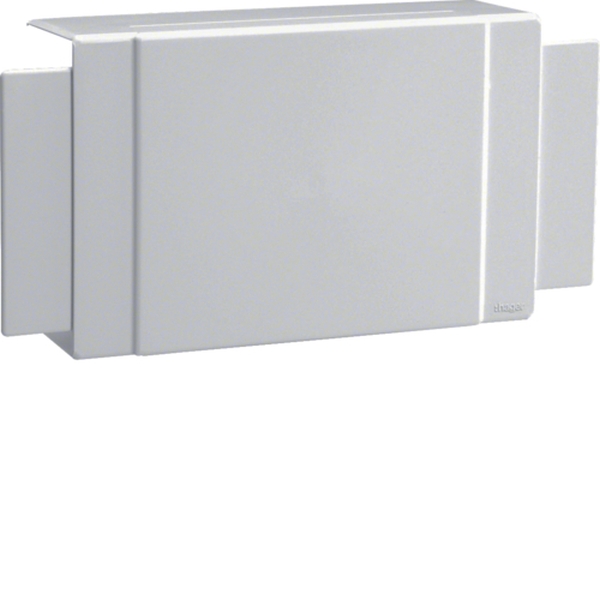 Hager M55167035 T-Stück aus Kunststoff halogenfrei zu Leitungsführungskanal FB 60x130mm lichtgraurau
