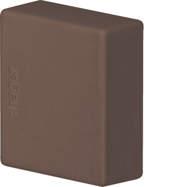 Hager M61138014 Endstück schnittkaschierend PVC zu Leitungsführungskanal LF 15x15mm braun
