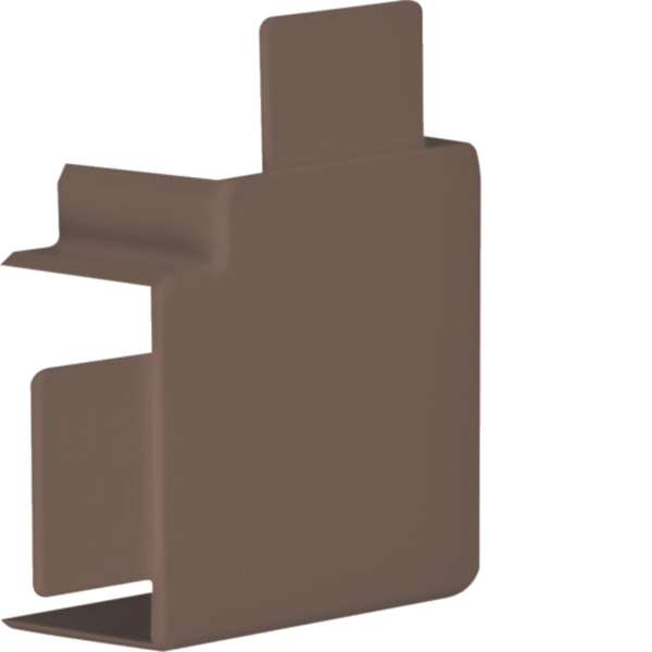Hager M61858014 Flachwinkel aus Kunststoff halogenfrei zu Kanalsytem LF 30x45mm braun