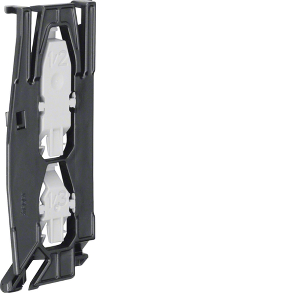 Hager M7250 Klammer Stanzloch rastend aus PC/ABS halogenfrei zu LF/LFH mit Oberteil 150mm