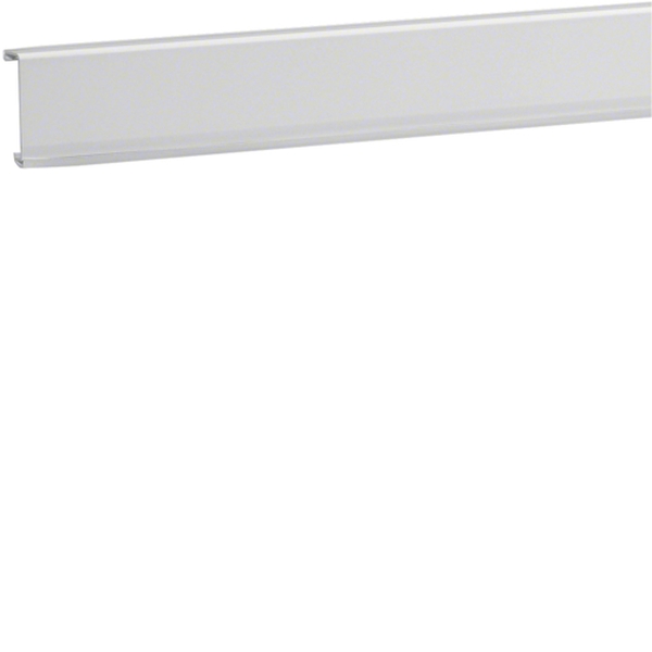 Hager SL20055219016 Sockelleistenkanal-Oberteil mit Weichlippe PVC zu SL 20x55mm verkehrsweiß 2 Meter