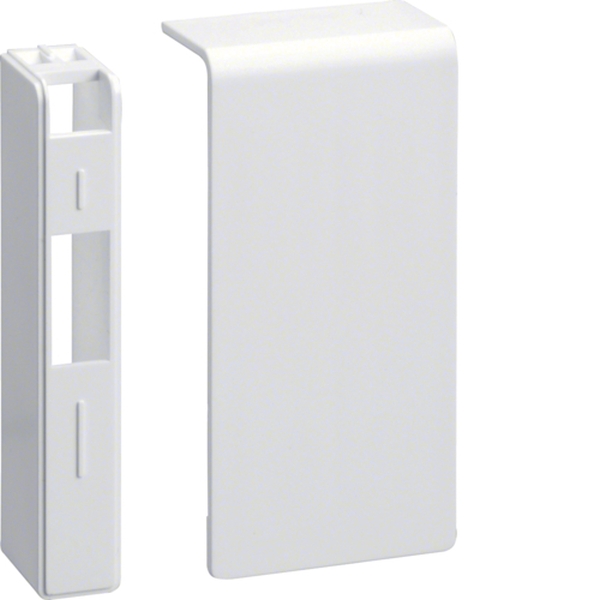 Hager SL2008069016 Endstück schnittkaschierend halogenfrei zu SL 20x80mm verkehrsweiß